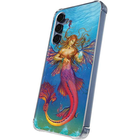 Mermaid Water Fairy by Ed Beard Jr Galaxy S24 Clear Case
